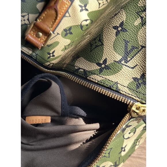 Louis Vuitton x Marc jacobs Takashi Murakami Camouflage monogram keepall 55 - Picture 3 of 12